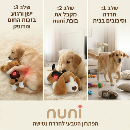 בובות beagle - לשינה רגועה והפחתת חרדה באופן טבעי